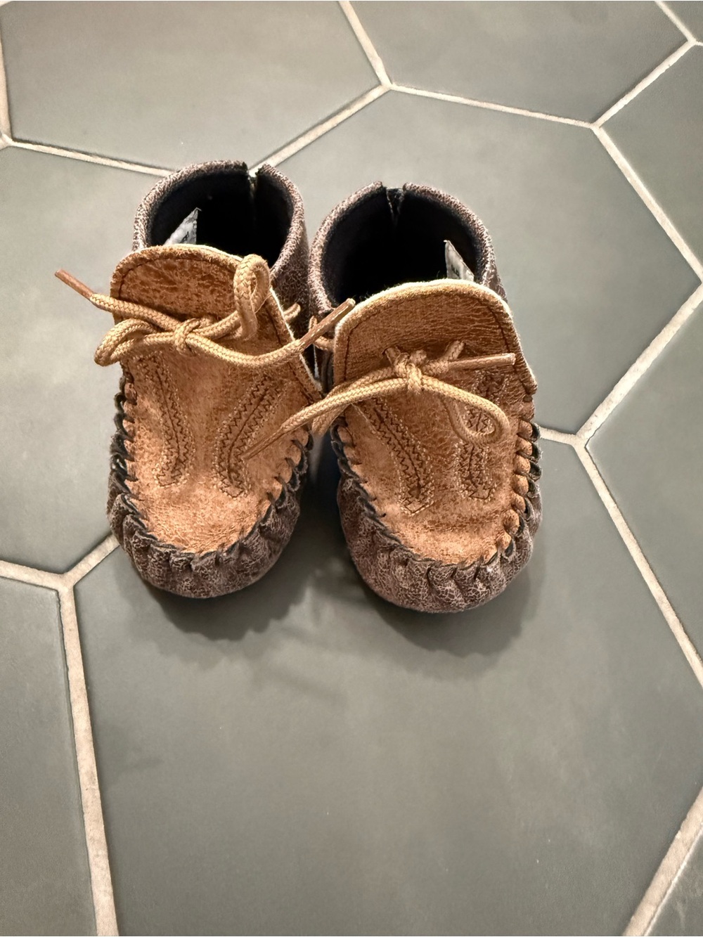Old West Oliver Baby Moccasins 10112